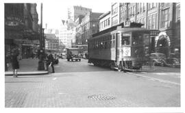 Seattle Municipal Railway Car, Seattle, Washington, circa 1940