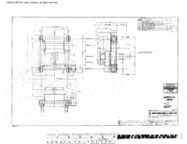 Great Northern Engineering Drawing, Diesel Repair Shop at Havre, Montana, 1972