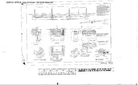 Northern Pacific Engineering Drawing: Plan/Detail Pier/Abutment, Bridge 36 - Jocko River, West of...