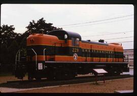 Great Northern Diesel Locomotive 229 at Schenectady, New York, undated