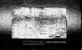 Northern Pacific Engineering Drawing: West Abutment, Bridge 65 - Highway Underpass, South of Ritz...
