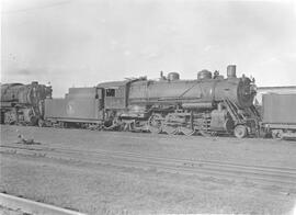 Great Northern Steam Locomotive 3113 at Hillyard, Washington, 1934 or 1935