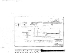 Northern Pacific Engineering Drawing, Depot at Wapato, Washington, 1963