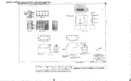 Spokane, Portland and Seattle Railway Engineering Drawing: Detail Cribbing/Shaft/Pier, Bridge E89...