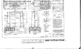 Northern Pacific Engineering Drawing: New Pier 6, Bridge 3 - Snake River, East of Ainsworth Junct...