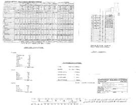 Northern Pacific Engineering Drawing, Intermodal Building at Stacy Street Hub, Seattle, Washingto...