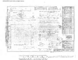 Great Northern Engineering Drawing, Car Shop at Interbay, Washington, 1964