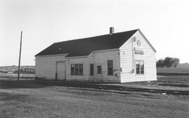 Great Northern Depot at Irene, South Dakota, undated