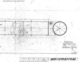 Great Northern Engineering Drawing, Power House at Havre, Montana, 1939