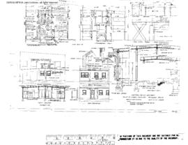 Spokane, Portland, and Seattle Railway Engineering Drawing, Toilet and Locker Facilities at Wishr...