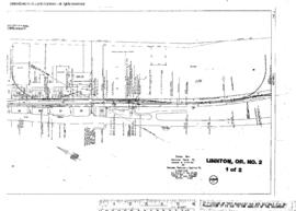 Plat Map of Spokane, Portland, and Seattle Railway Facilities at Linnton, Oregon, 1963