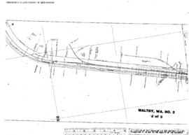 Plat Map of Northern Pacific Facilities at Maltby, Washington, 1903