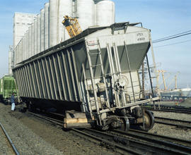 Burlington Northern accident at Tacoma, Washington in 1981.