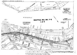 Plat Map of Great Northern Facilities at Seattle, Washington, 1965