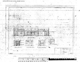 Great Northern Engineering Drawing, Depot at Skagit Valley, Washington, 1967