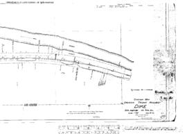Plat Map of Oregon Trunk Facilities at Dike, Oregon, 1915