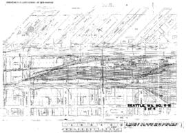 Plat Map of Northern Pacific Facilities at Seattle, Washington, undated