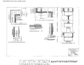 Spokane, Portland, and Seattle Railway Engineering Drawing, Freight Office at Eugene, Oregon, 1966