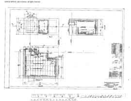 Northern Pacific Engineering Drawing, Sand Facilities at Helena, Montana, 1957