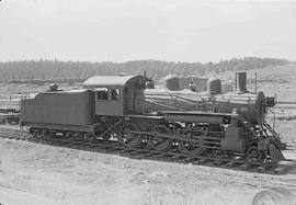 Washington, Idaho & Montana Railway Company Steam Locomotive Number 1 at Potlatch, Idaho in A...