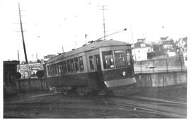 Seattle & Rainier Valley Railway Car 205 in Seattle, Washington, 1936