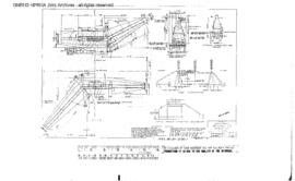 Spokane, Portland and Seattle Railway Engineering Drawing: Abutments, Bridge E80.1 - Underpass, S...