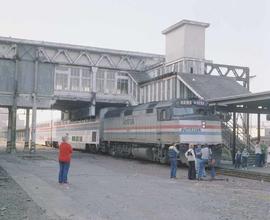 Amtrak Union Station at Tacoma, Washington, in 1984.