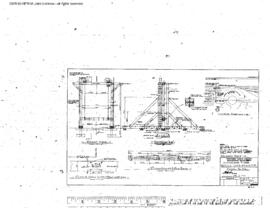 Northern Pacific Engineering Drawing, Load Adjuster at Mandan, North Dakota, 1968
