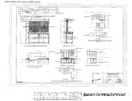 Great Northern Engineering Drawing, Dormitory at Bieber, California, 1960