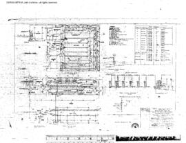 Great Northern Engineering Drawing, Pier 88 Warehouse and Offices at Seattle, Washington, 1948