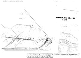 Plat Map of Burlington Northern Facilities at Seattle, Washington, 1972