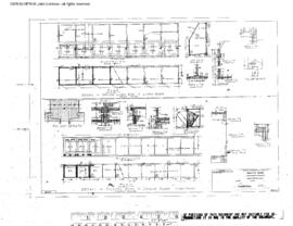 Great Northern Engineering Drawing, Commissary Building at King Street Coach Yard at Seattle, Was...