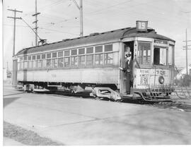 Seattle Municipal Railway Car 706, Seattle, Washington, 1941