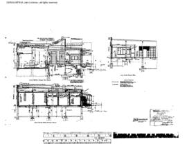 Northern Pacific Engineering Drawing, Warehouse for Ryan Fruit Company at Bozeman-Livingston, Mon...