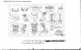 Great Northern Engineering Drawing: Abutments - Piers, Bridge 0.6 - Highway Undercrossing, Kettle...