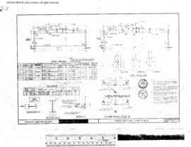 Burlington Northern Engineering Drawing, Butlerib Buildings, 1967