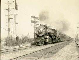 Great Northern Railway steam locomotive 2501 at Georgetown, Washington in 1928.