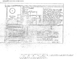 Great Northern Engineering Drawing, Car Shop at Interbay, Washington, 1975