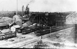 Pacific Coast Company coal mine  at Black Diamond, Washington in 1917.