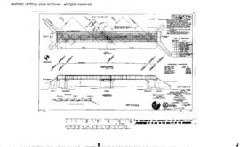 Northern Pacific Engineering Drawing: General Plan, Bridge 9.1 - Highway #1, South of Lakeview, W...