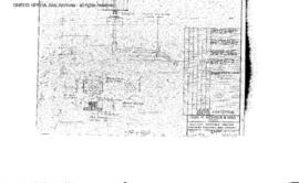 Spokane, Portland and Seattle Railway Engineering Drawing: Shop Plan - Overhead Support, Turntabl...