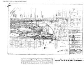 Northern Pacific Engineering Drawing, Wastewater Treatment Facility at Auburn, Washington, 1976