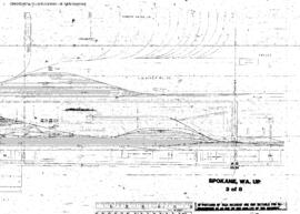 Plat Map of Union Pacific Facilities at Spokane, Washington, undated