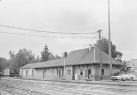 Chicago, Milwaukee, St. Paul & Pacific Railroad Company passenger station at St. Maries, Idah...