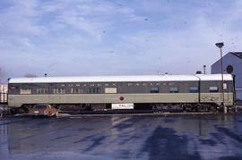 Northern Pacific Dinning car 451 at Richland, Washington, in 1981.