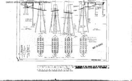 Northern Pacific Engineering Drawing: Steel Piles and Piers, Bridge 23.2 - Bitter Root River, Sou...