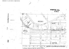 Plat Map of Great Northern Facilities at Steptoe, Washington, 1968