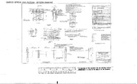Northern Pacific Engineering Drawing: Reconstruction/Piers/Bridge, Bridge 157.1 - Camp Creek, Wes...