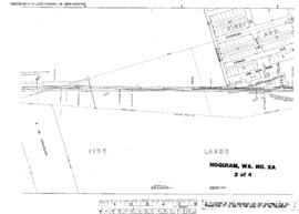 Plat Map of Northern Pacific Facilities at Hoquiam, Washington, 1923