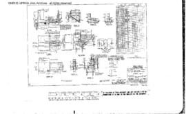 Northern Pacific Engineering Drawing: Abutments 1/6, Bridge 62 - Swamp Creek, West of Tuscor, Mon...